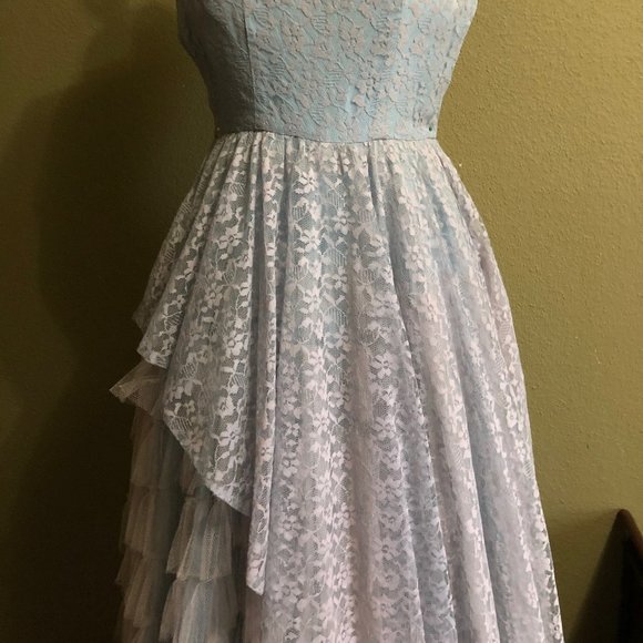 Beautiful Vintage Formal Princess Dress XXS - Picture 7 of 11
